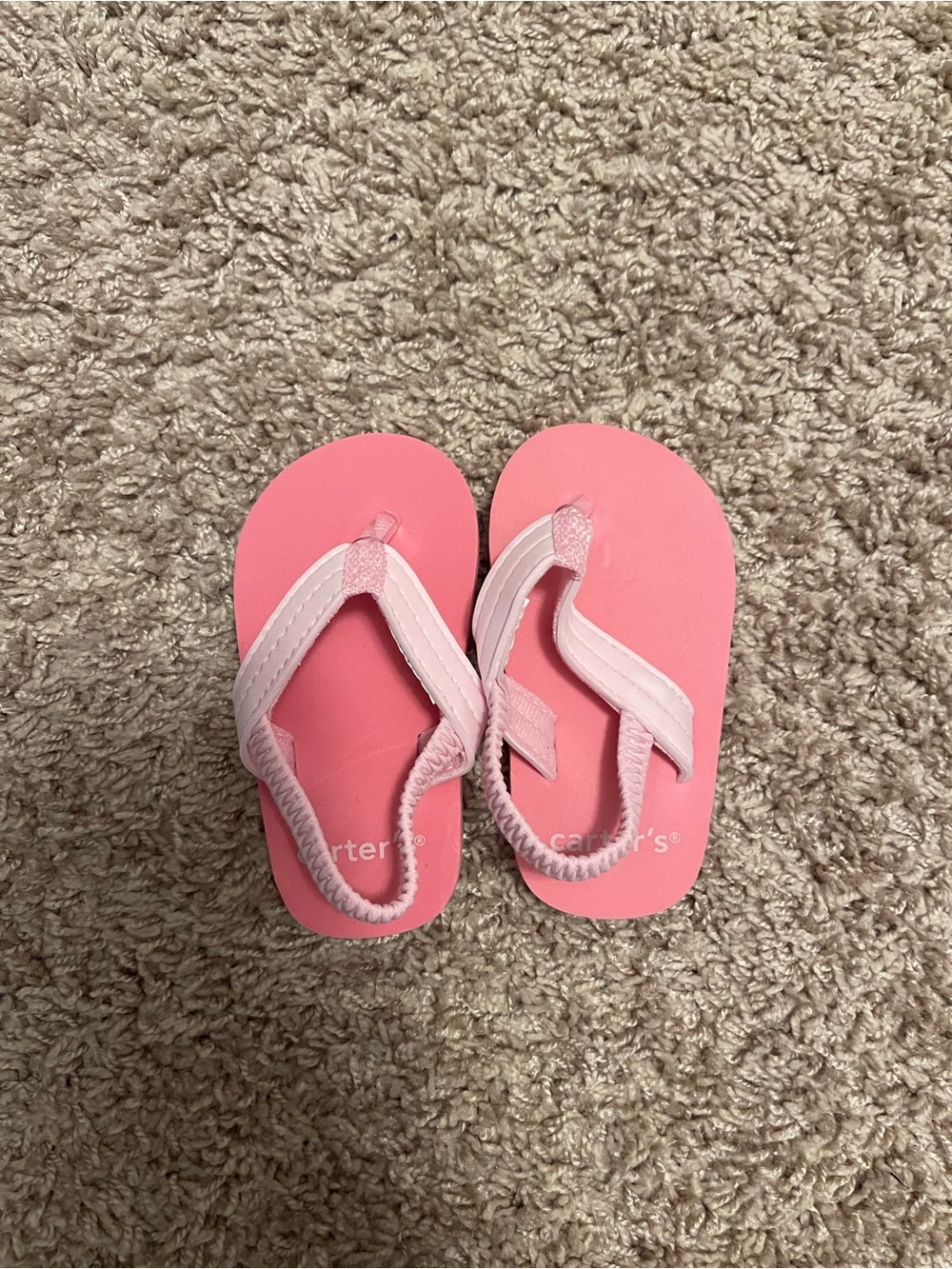 Carter's Baby Pink Toddler Flip Flop Sandals